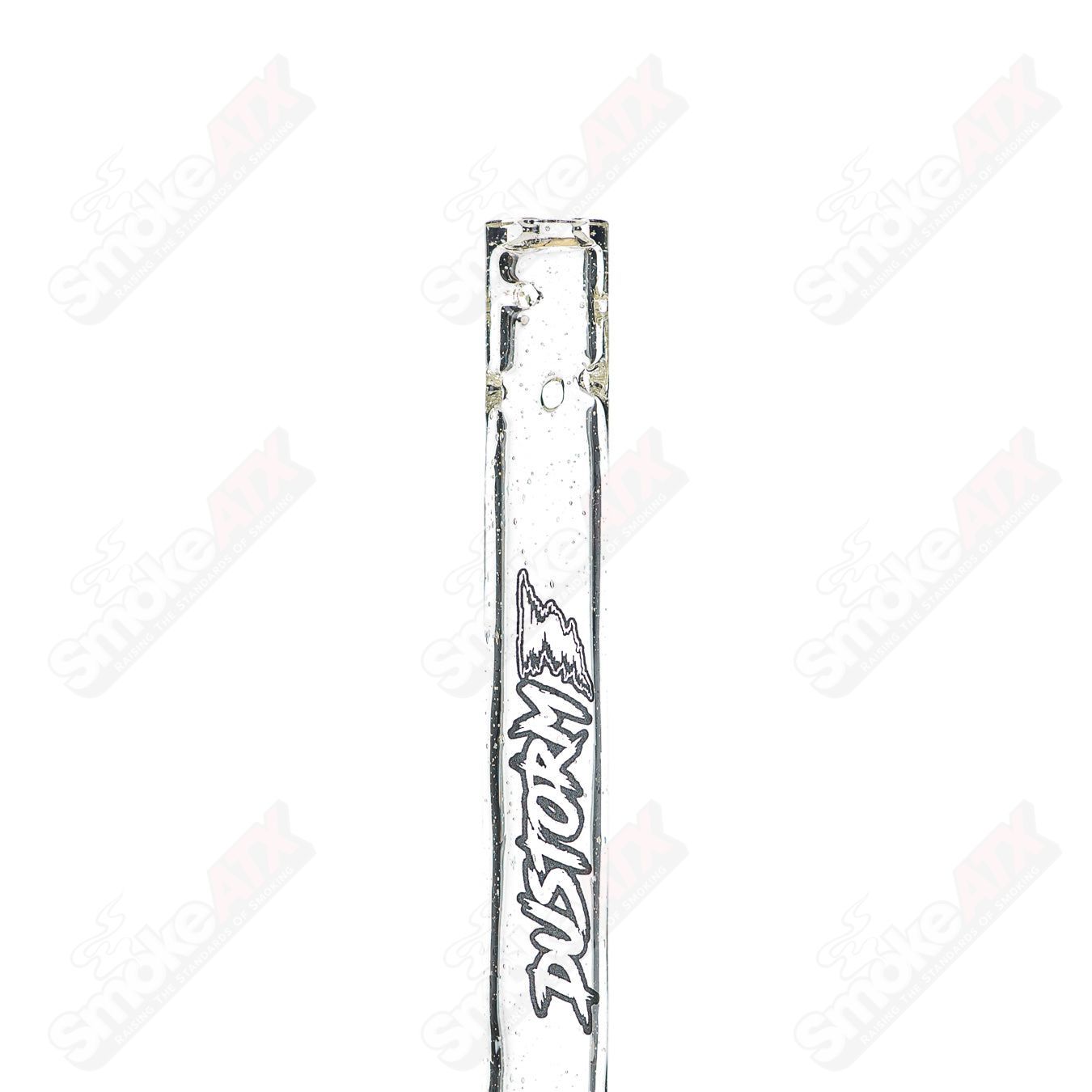 #1 14mm UV Downstem German Diffused Single Color Dustorm Glass - Smoke ATX