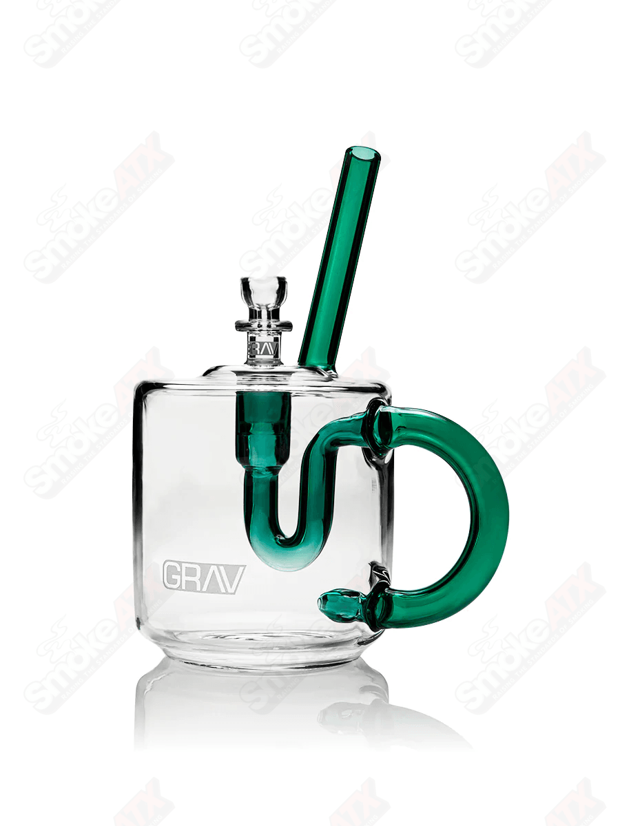 Clear/Lake Green Coffee Mug Grav - Smoke ATX