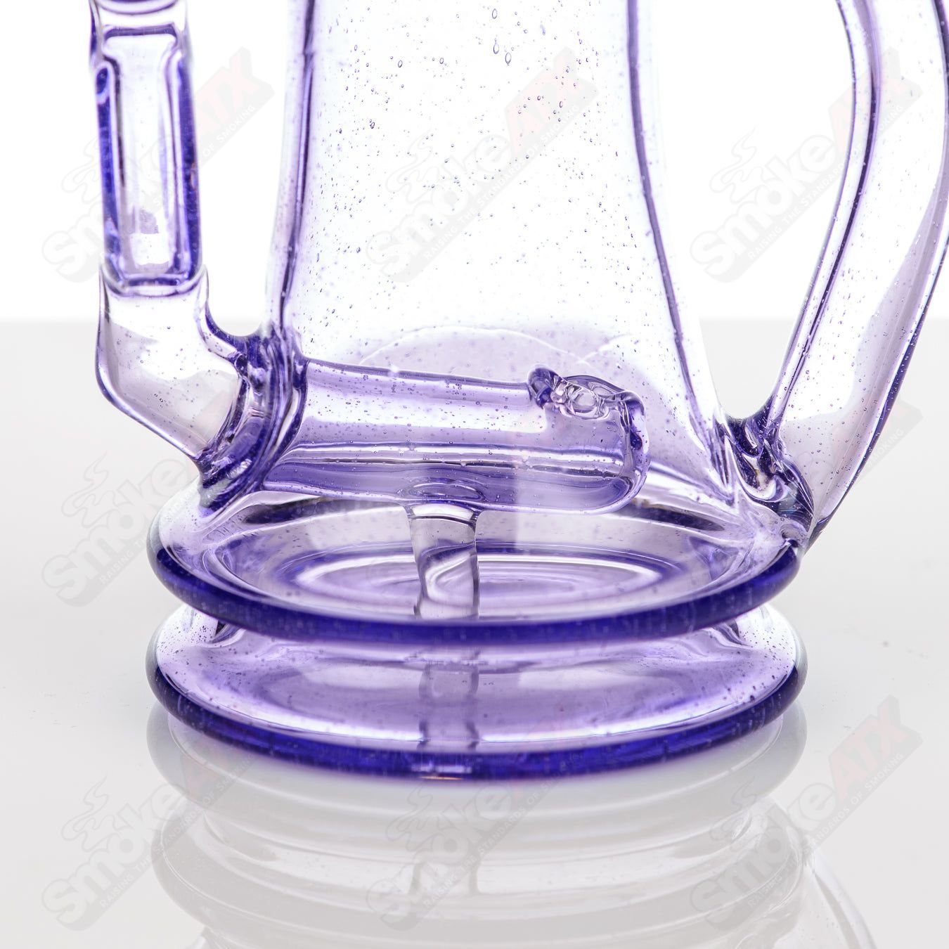 Colored Bubble Dumper Reed Glass - Smoke ATX