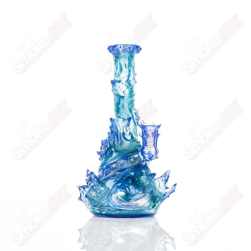 Salty Ocean Wave Ripcurl -  GlassbyNobody & SALT Glass - Smoke ATX