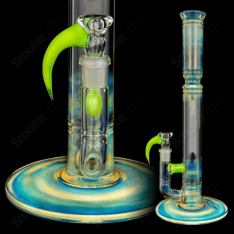 Slyme Silver Fumed 45x5 Stemline Heavywall Tube Apix Designs - Smoke ATX