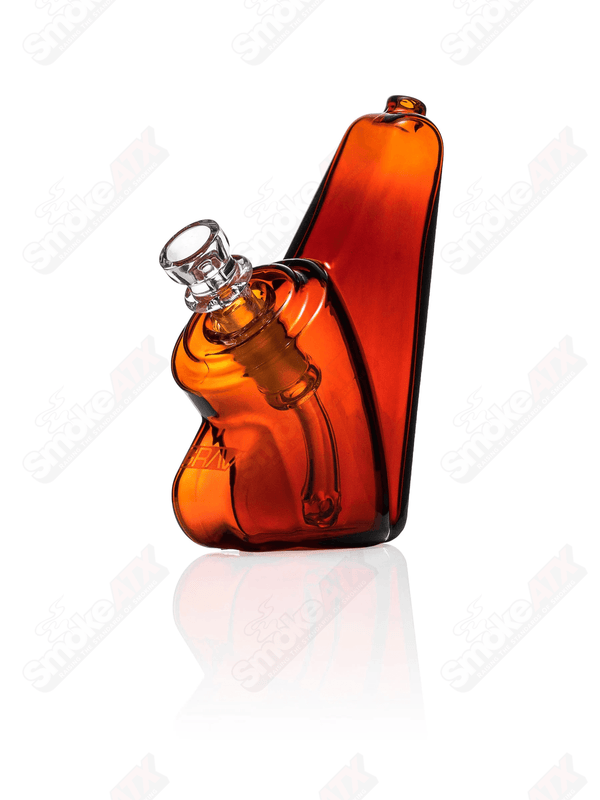 Amber Wedge Bubbler GRAV - Smoke ATX