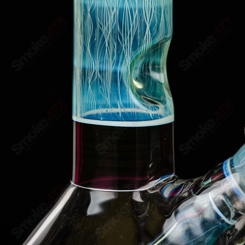 Tube (Gold Amethyst/ White Lotus/ Neptune) w Bowl Indo x GD - Smoke ATX