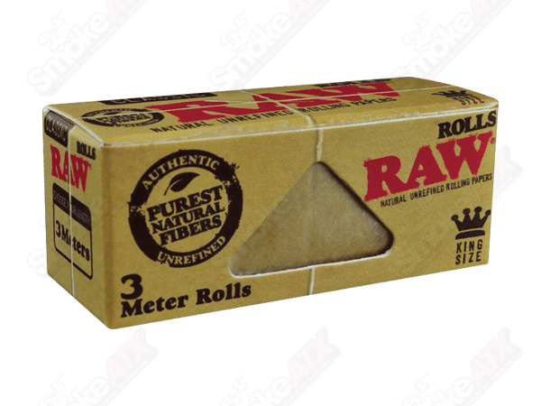 3 Meter King Size Roll RAW - Smoke ATX