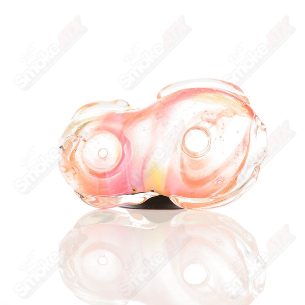 #7 Donut Chillum Glass by Nobody - Smoke ATX