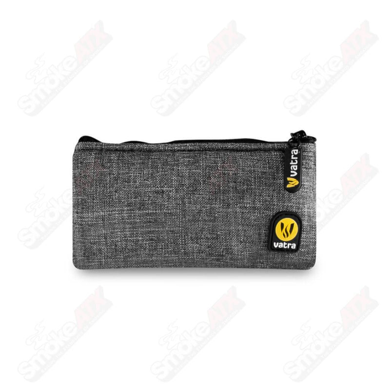 Vatra Bags Woven Gray V16 6.5” Zip Pouch - Smoke ATX