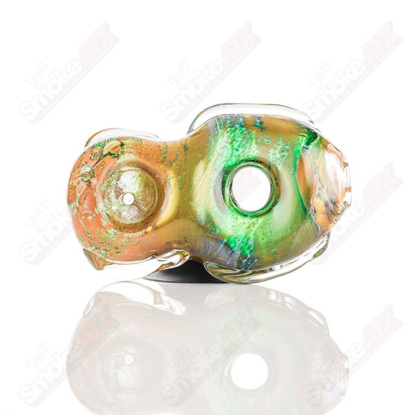 #23 Donut Chillum Glass by Nobody - Smoke ATX