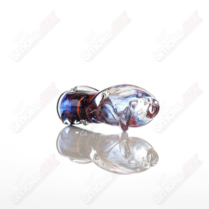 #4 Large Chillum Glass by Nobody