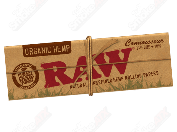 1 1/4 Connoisseur Organic Hemp Raw - Smoke ATX