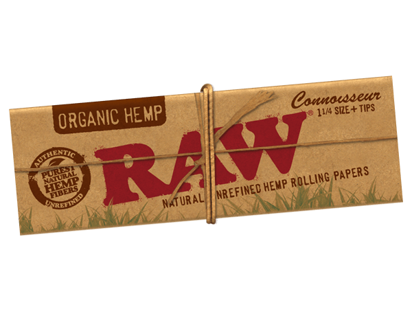 1 1/4 Connoisseur Organic Hemp Raw - Smoke ATX