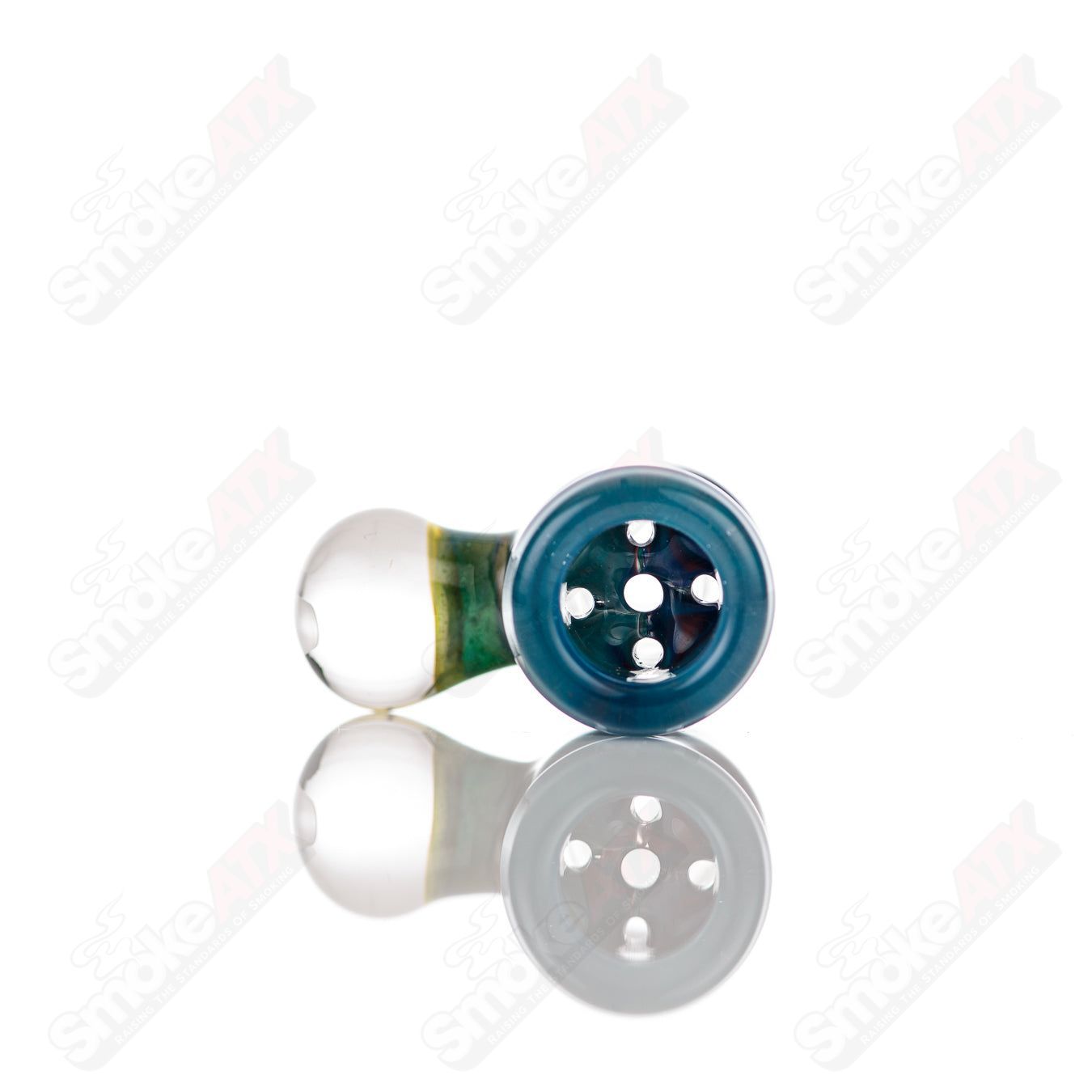 Black Tuna 14mm Worked 5 hole Slide #2 - Smoke ATX