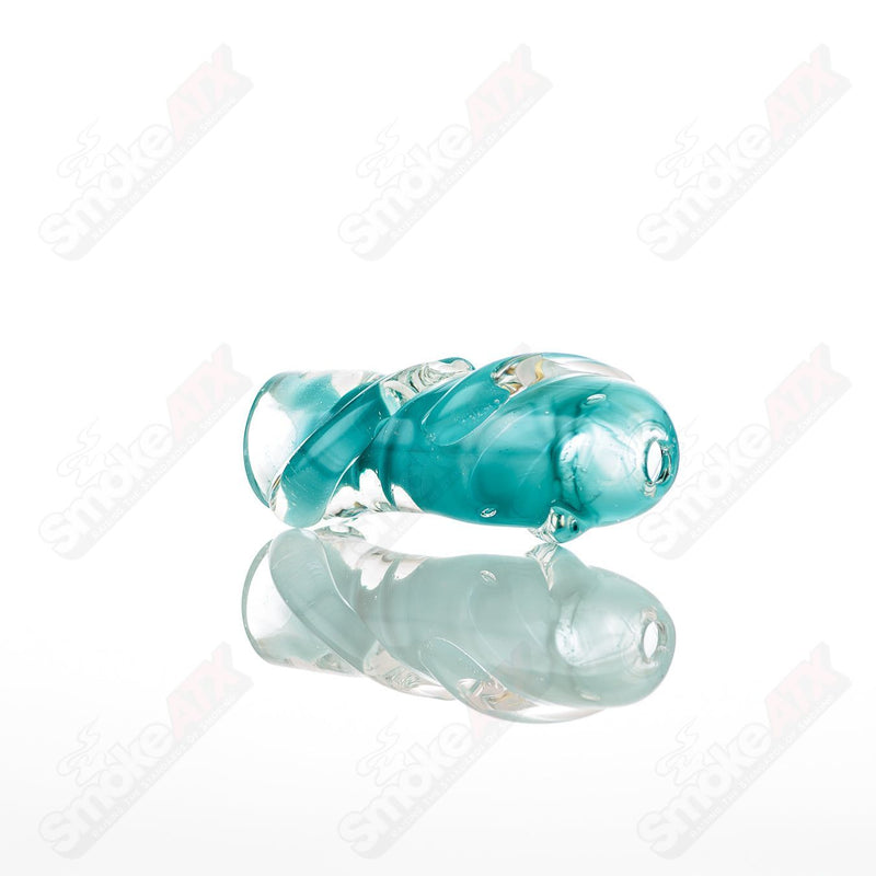 #3 Large Chillum Glass by Nobody