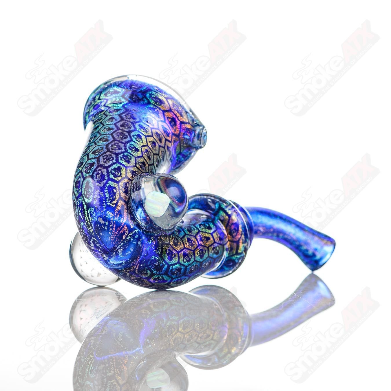 Dichro Bee Imagery Sherlock by OG Tubes & JMass - Smoke ATX