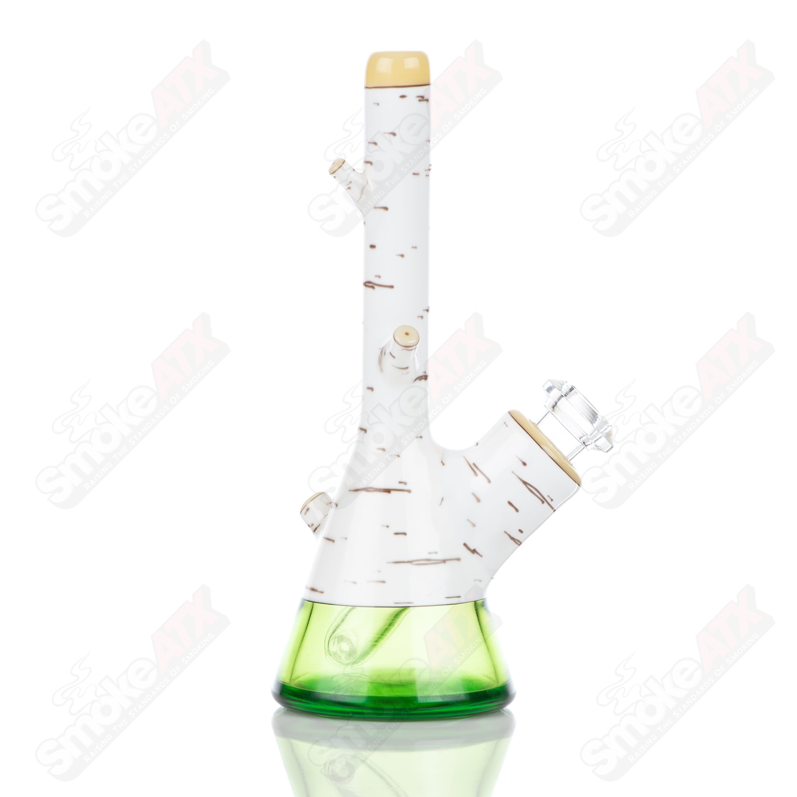 #3 Birch Mini Tube Foster Glass - Smoke ATX