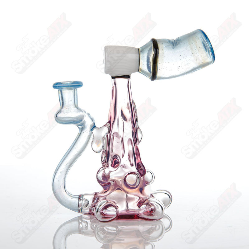 Wet Spray Can Rig King Leo Glass - Smoke ATX