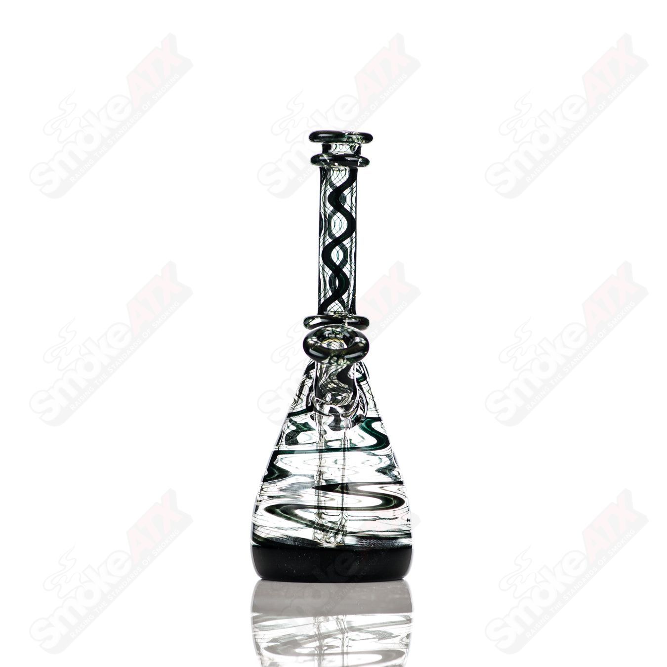#1 10mm UV Secret Rainbow Mini Tube Dustorm Glass - Smoke ATX
