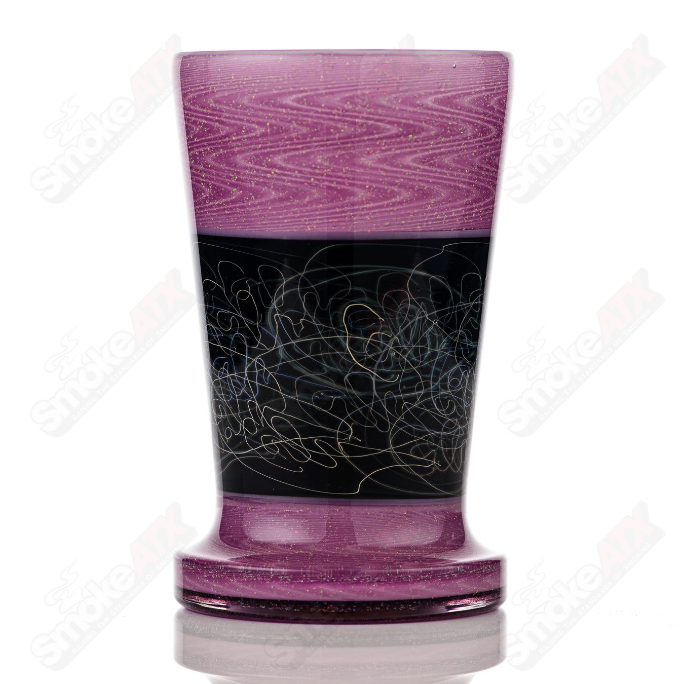 Scribble Tech Drinking Glass Eusheen x Calmbo - Smoke ATX