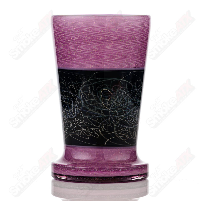 Scribble Tech Drinking Glass Eusheen x Calmbo - Smoke ATX