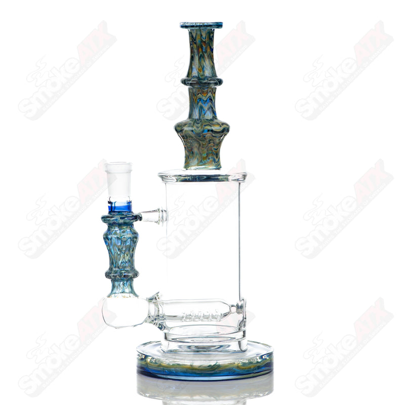 #1 14mm 60mm Wrap n Rake Inline Tube Tagle Glass