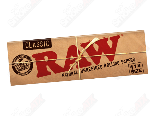 1 1/4 Classic Rolling Papers RAW - Smoke ATX