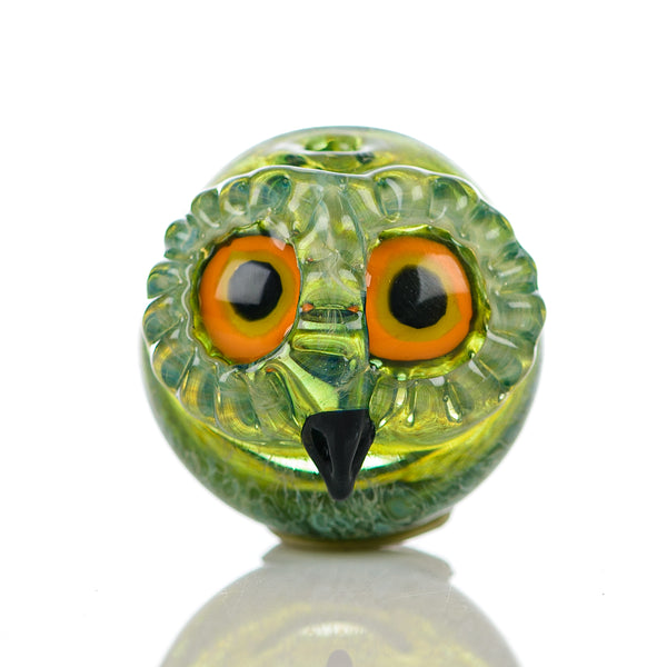 #3 Spotted Owl Carb Cap Four Winds Flameworks - Smoke ATX