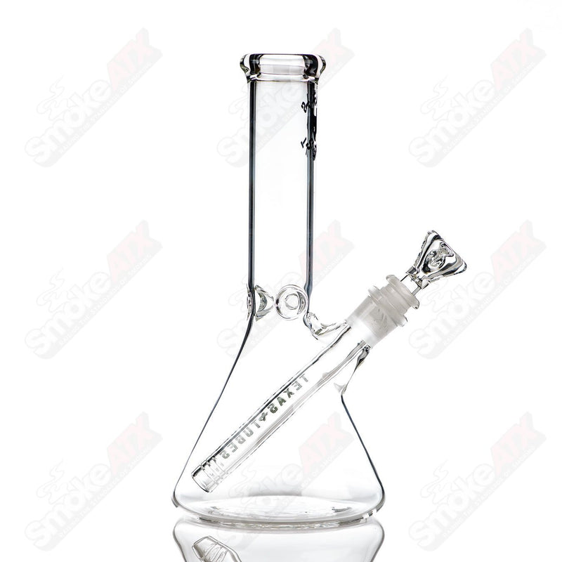 10in 14mm Beaker Texas Tubes - Smoke ATX