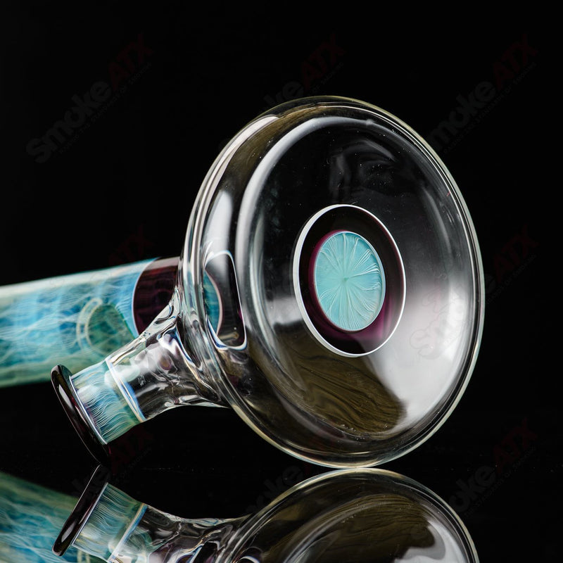 Tube (Gold Amethyst/ White Lotus/ Neptune) w Bowl Indo x GD - Smoke ATX