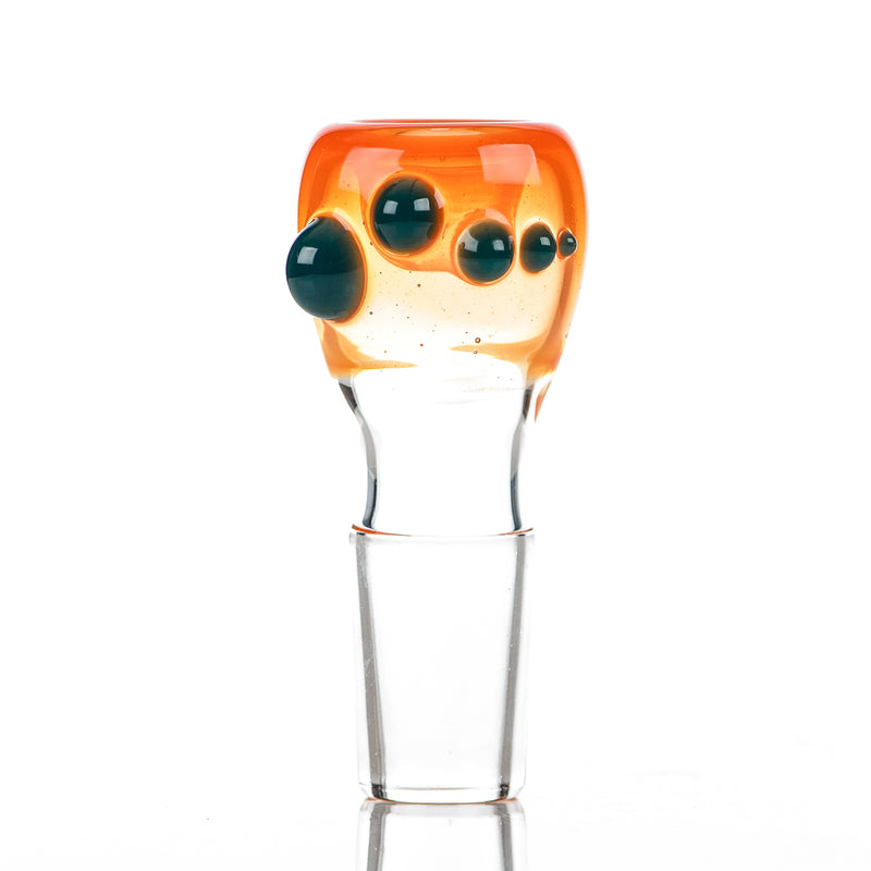 #20 18mm Full Color Push Slide Bowl Dustorm Glass
