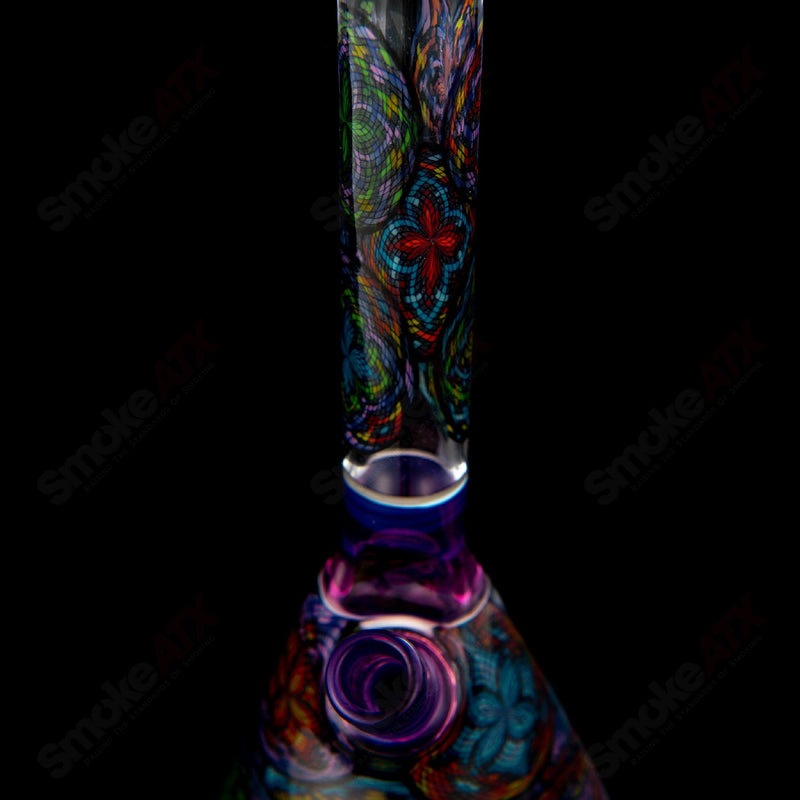 Multiple Filla BeakerJohn W Glass - Smoke ATX