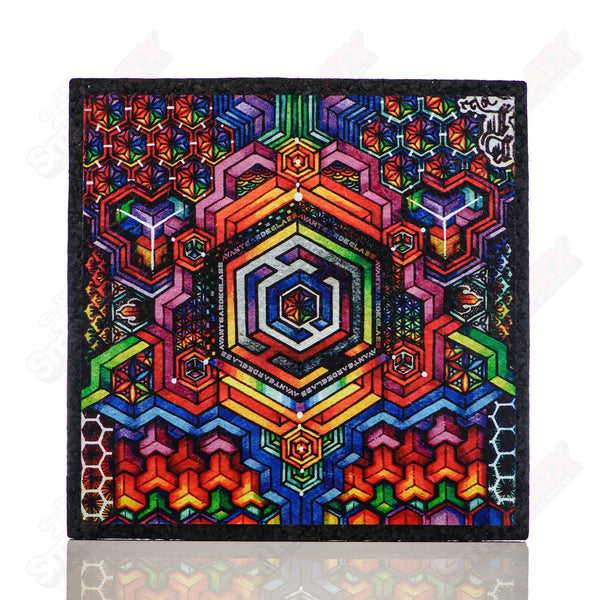 Avant Garde Color Hexagon Mood Mats - Smoke ATX