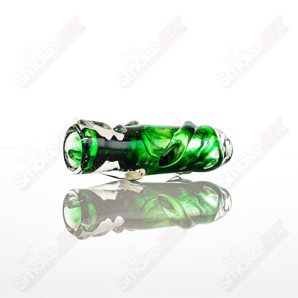 #21 Large Chillum Glass by Nobody - Smoke ATX