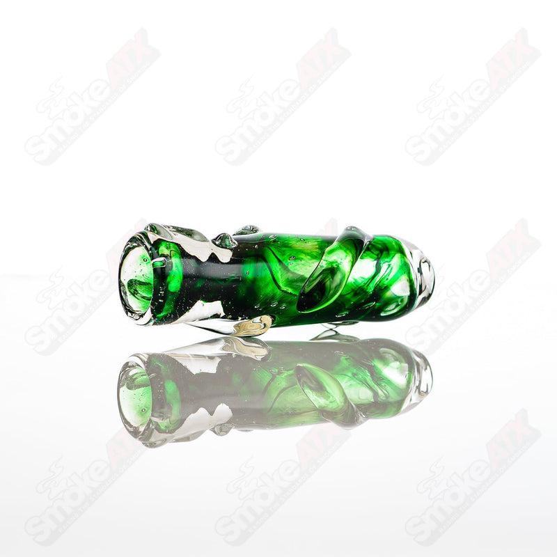 #21 Large Chillum Glass by Nobody