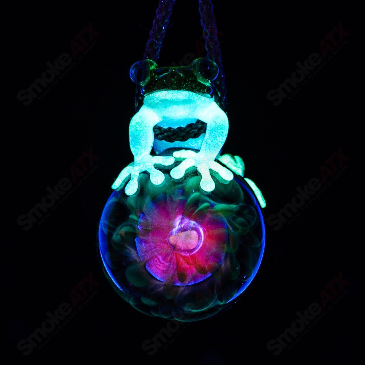 #1 Sky 空 Pendant Kengtaro Glass - Smoke ATX