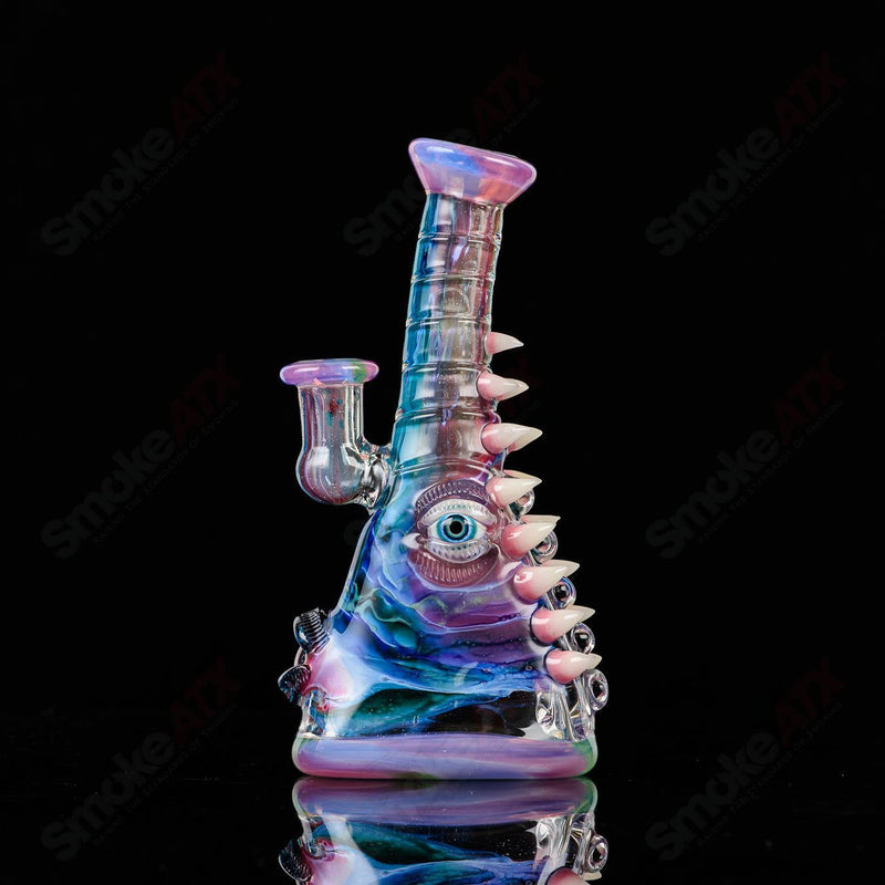 UV Tie-Dye Soul Flask - Glass by Nobody x SALT - Smoke ATX