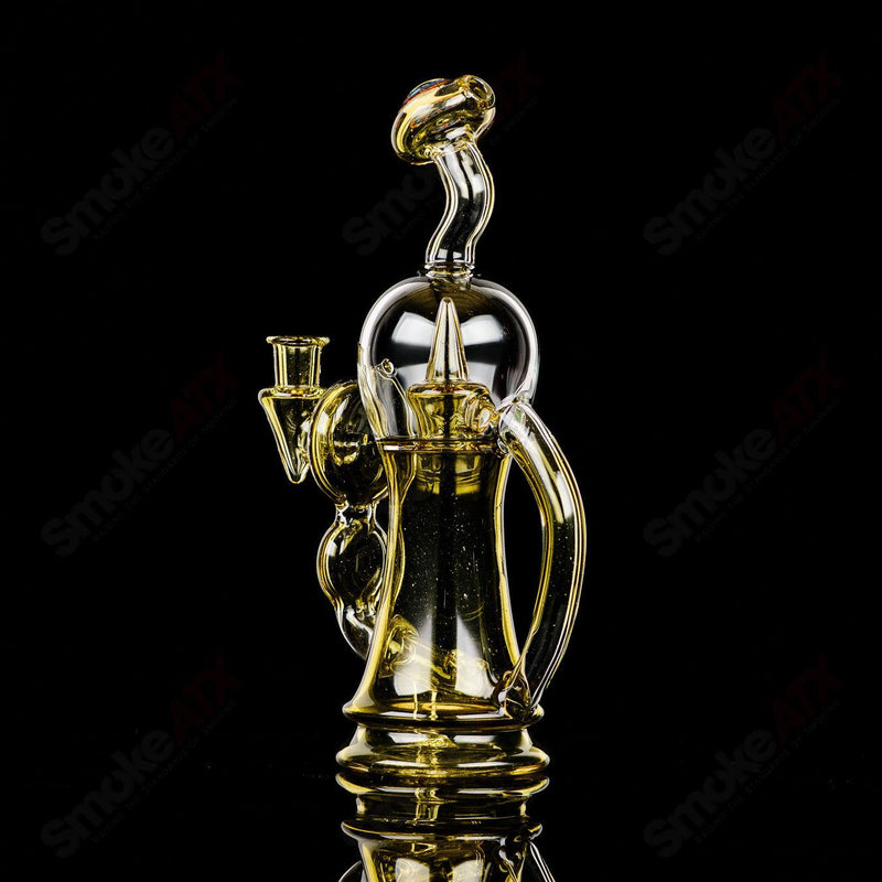 Syzygy Bubble Dumper Recycler - Reed Glass - Smoke ATX
