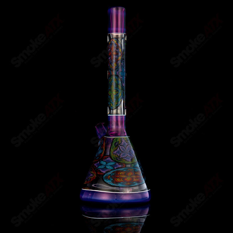 Multiple Filla BeakerJohn W Glass - Smoke ATX