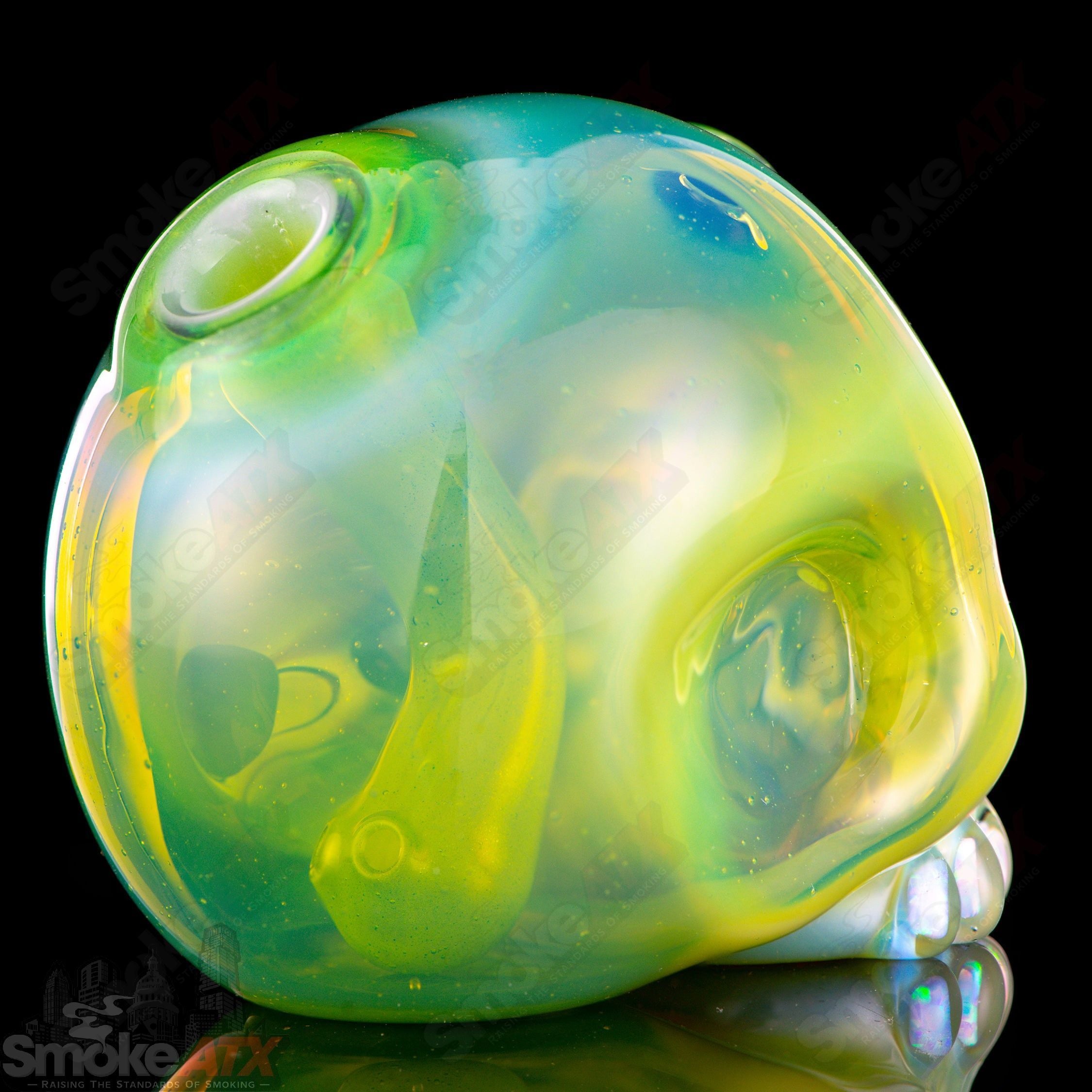 10mm Guava Roots Skull Shredder Carsten Carlile - Smoke ATX