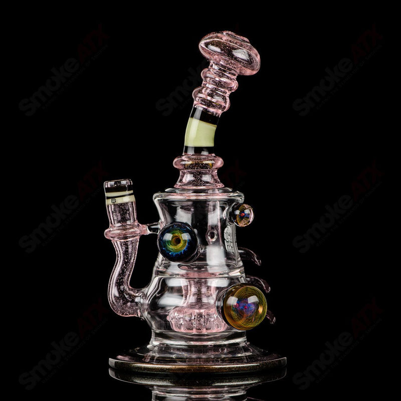 Mib Rig w/ Dabber (Pink CFL) Gordman x Boro Farm - Smoke ATX