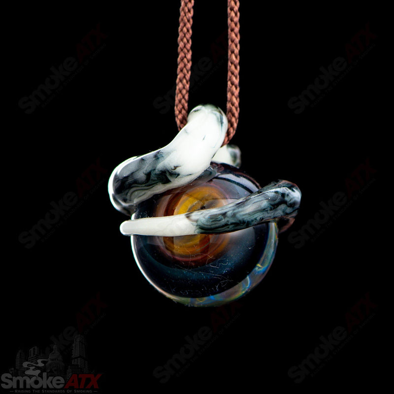 Python Pendant Kengtaro Glass - Smoke ATX