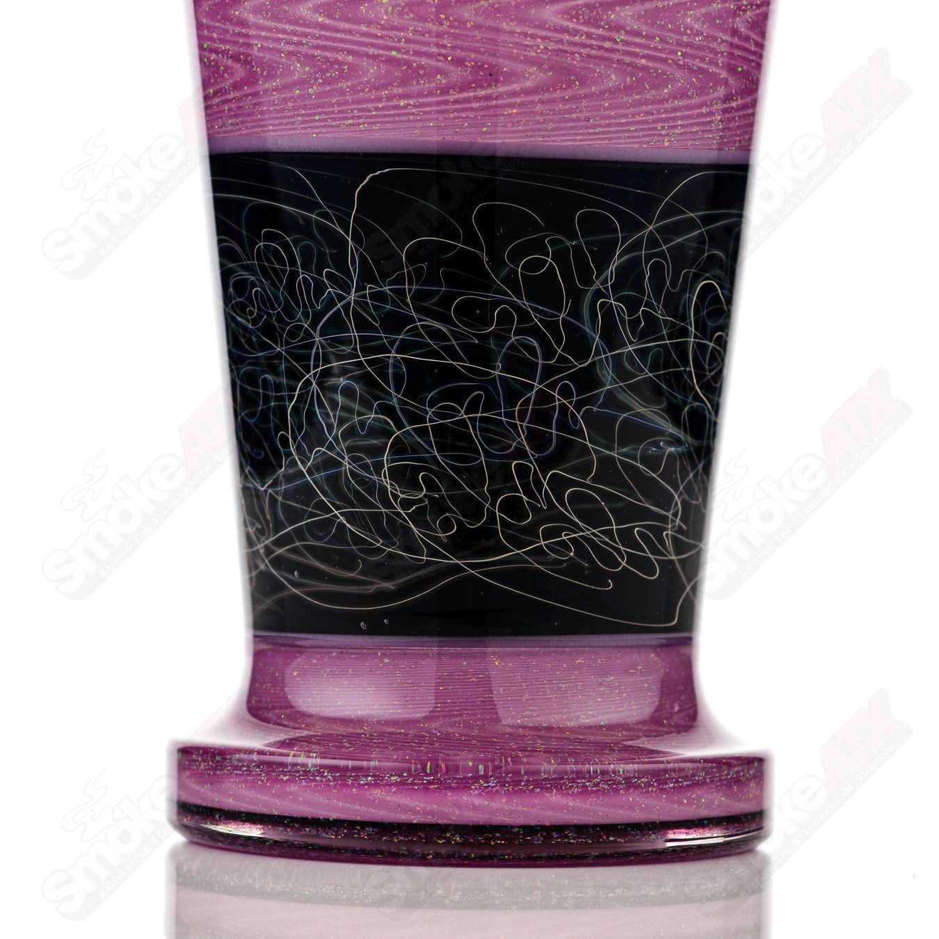 Scribble Tech Drinking Glass Eusheen x Calmbo - Smoke ATX