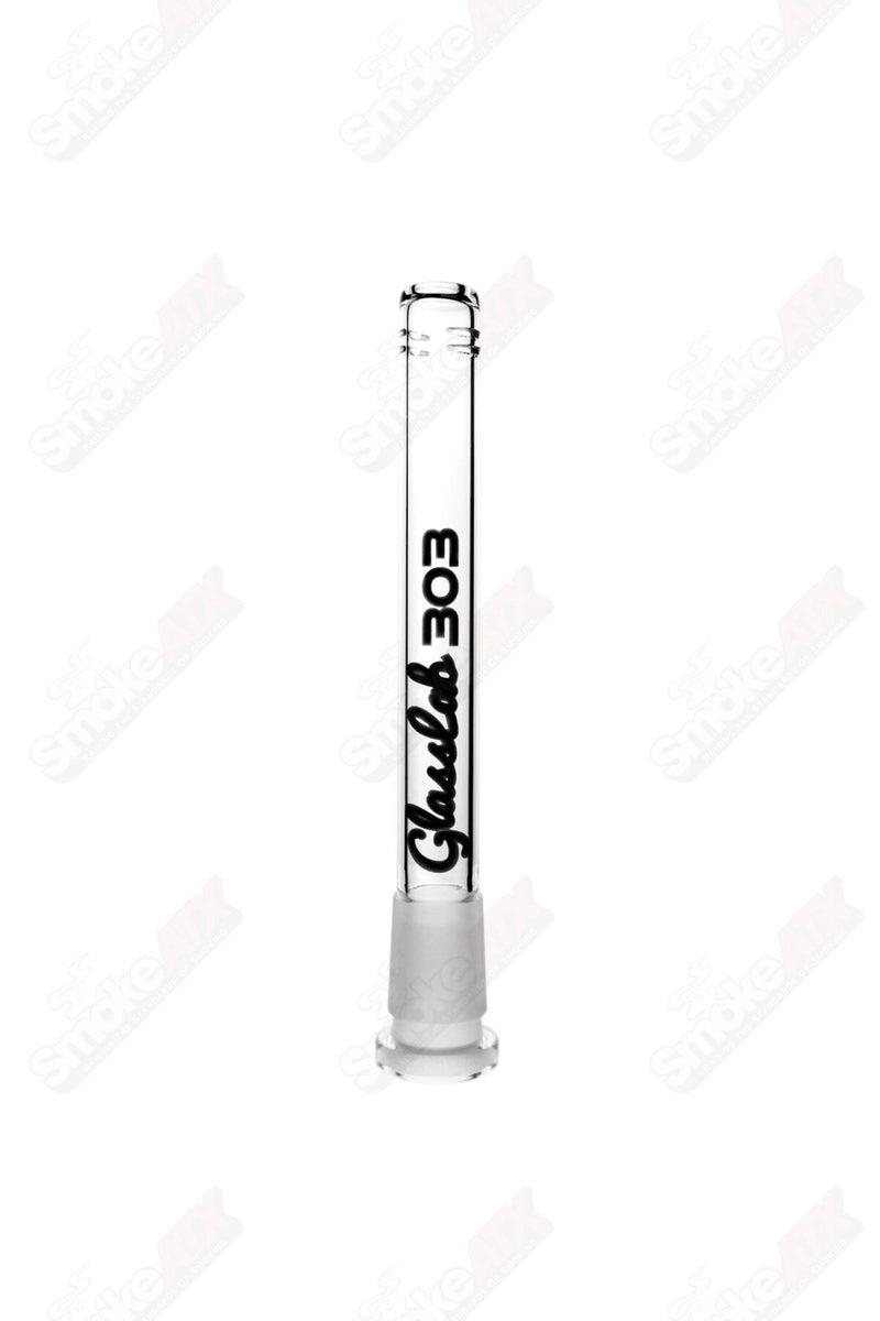 12in 14mm Simple Beaker w Color Accent GlassLab 303 Mint - Smoke ATX