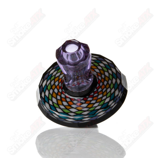 #1 Purple Faceted Directional Cap Kevin Murray - Smoke ATX