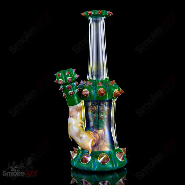 Mini Cactus Root Perc (Green) Unparalleled Glass - Smoke ATX