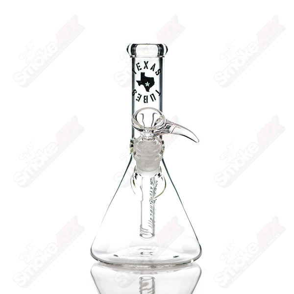 8in 14mm Beaker Texas Tubes - Smoke ATX