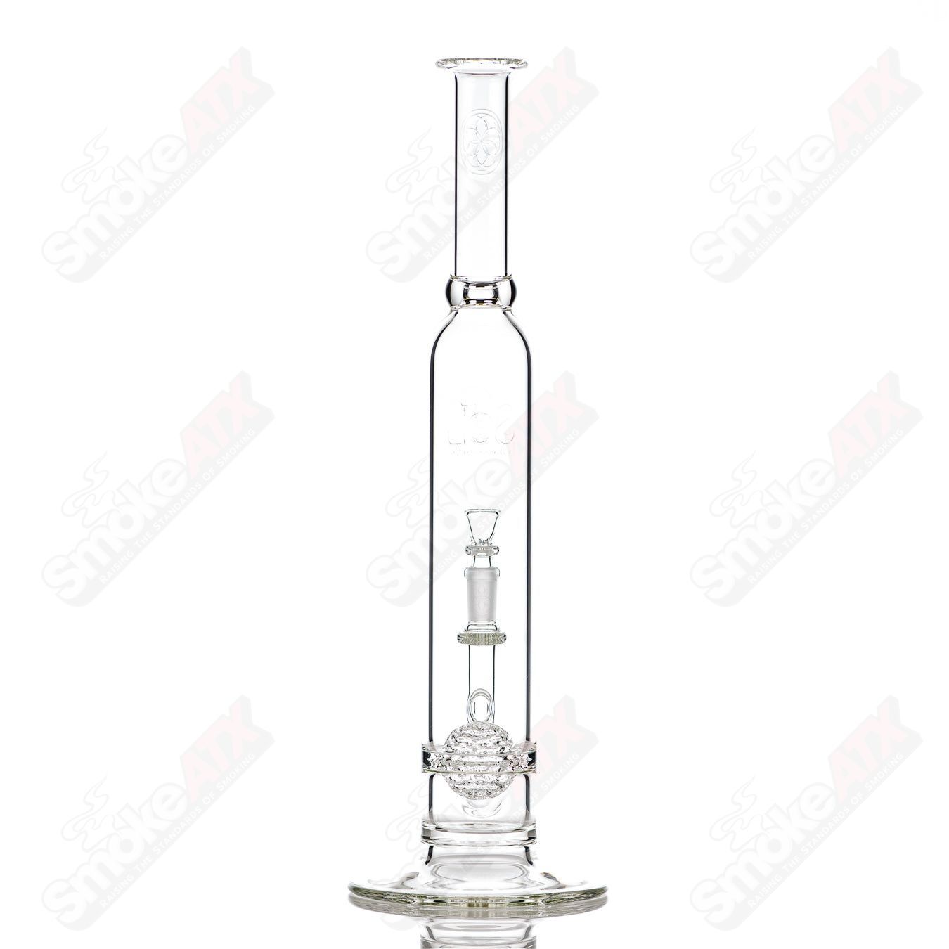 SoL50 Lace-Sphere FPL (Fire Polish Label) SoL Glassworks - Smoke ATX