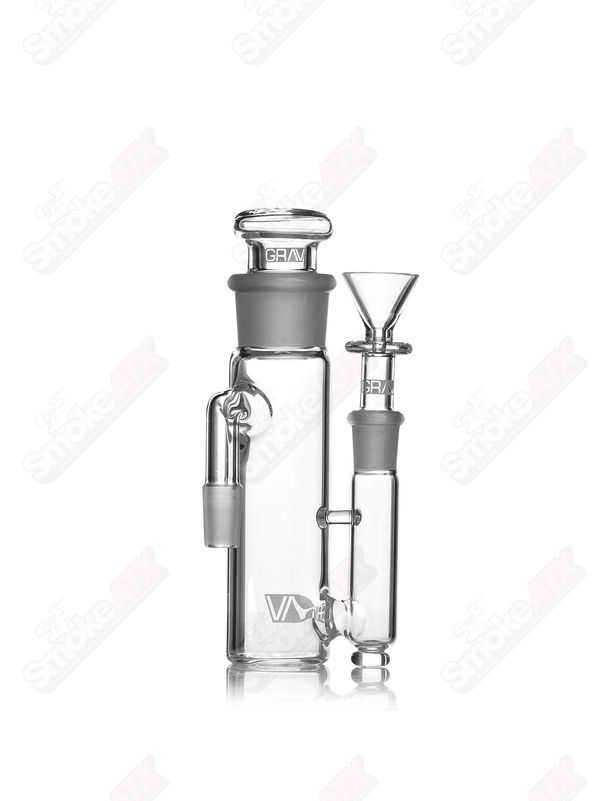 5” 90/14mm Phoenix Ash Catcher Grav - Smoke ATX