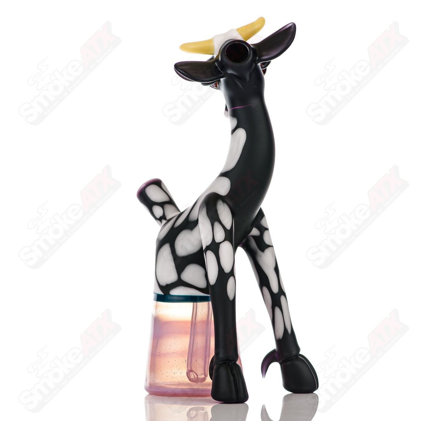 Sitting Cow Rig by Robertson Glass - Smoke ATX