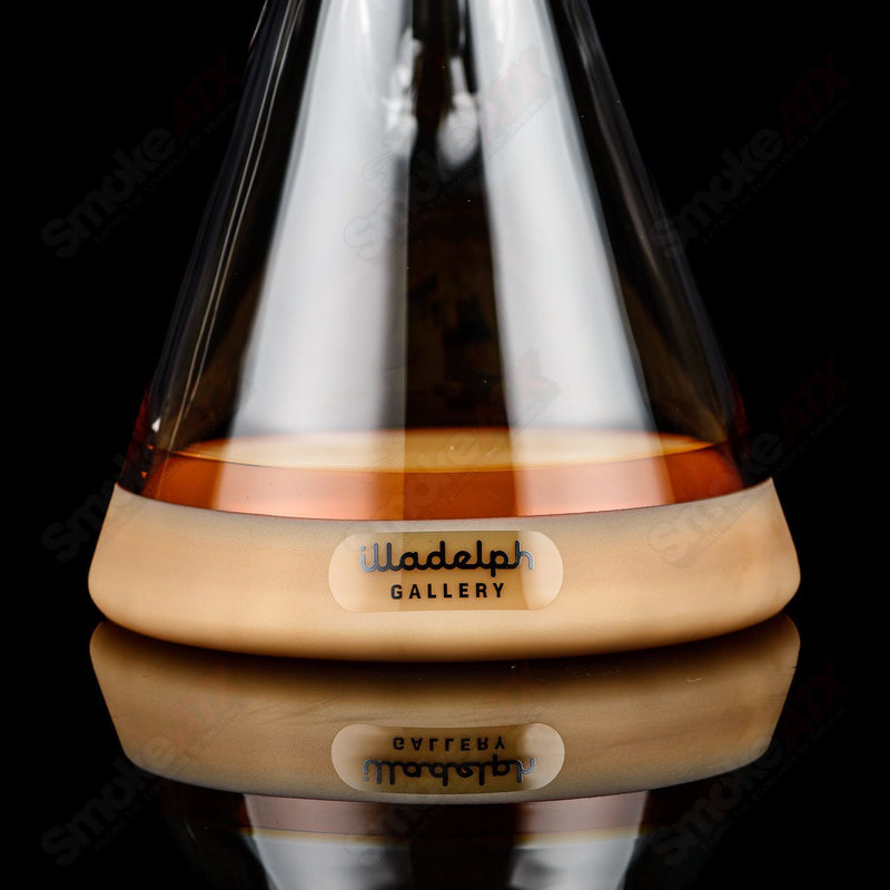 Full Color Frosted Honeycomb Series Beaker Illadelph - Smoke ATX