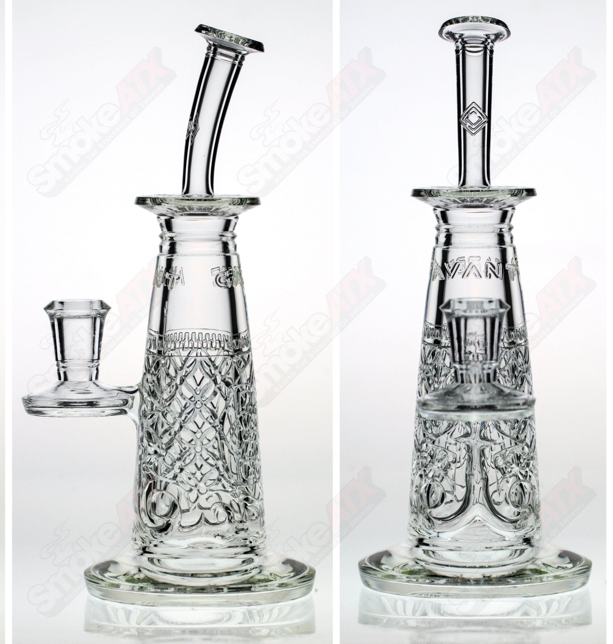 Flask 2.0 Clear Avant - Garde Glass - Smoke ATX