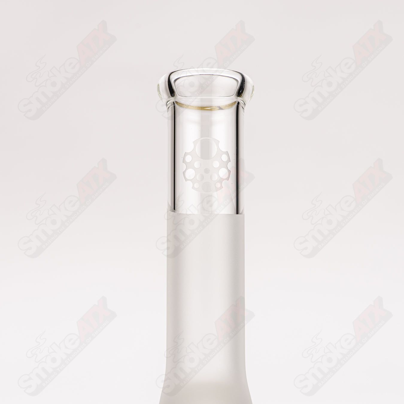 Frosted Swiss Perc w/ Frosted Base - Smoke ATX